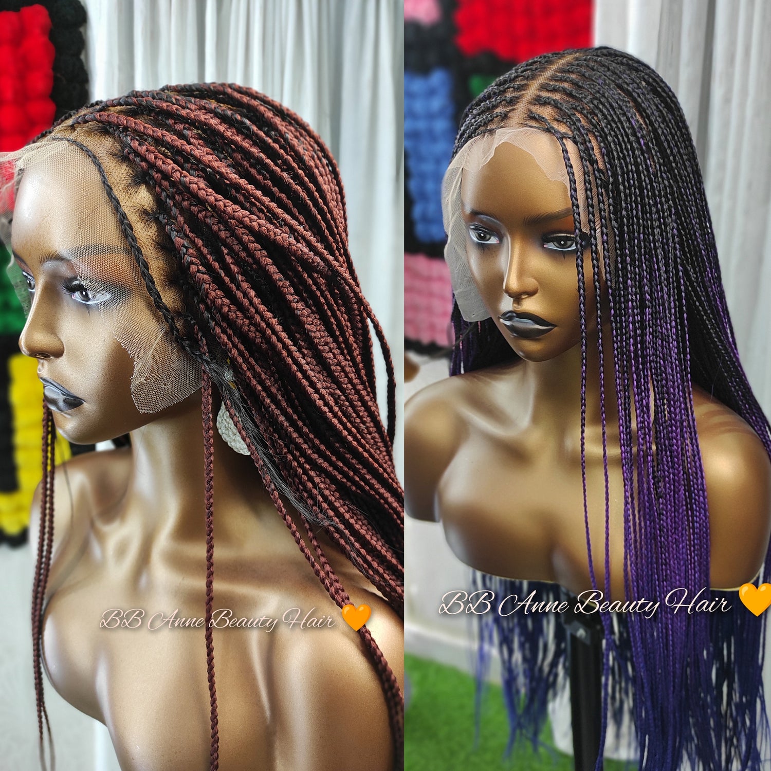 FRONTAL BRAIDED WIGS