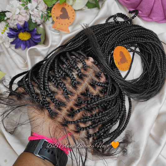 BRAIDED FRONTAL | Lengths 10-50 inches