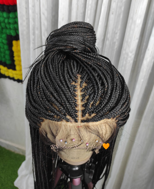 MICROBRAIDS | 360 LACE (PONYTAIL WIG)