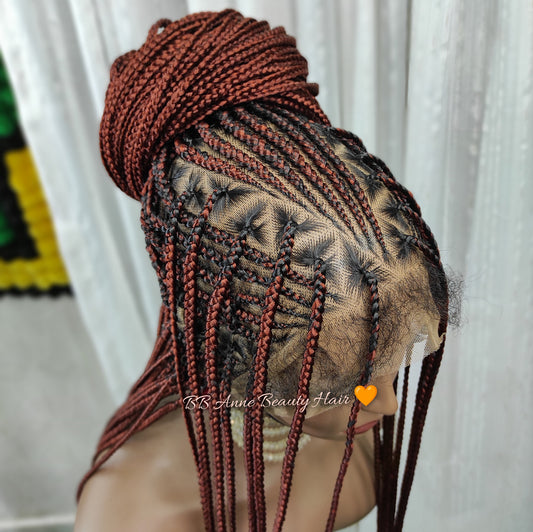 FLIP-OVER BRAIDS | FULL LACE WIG