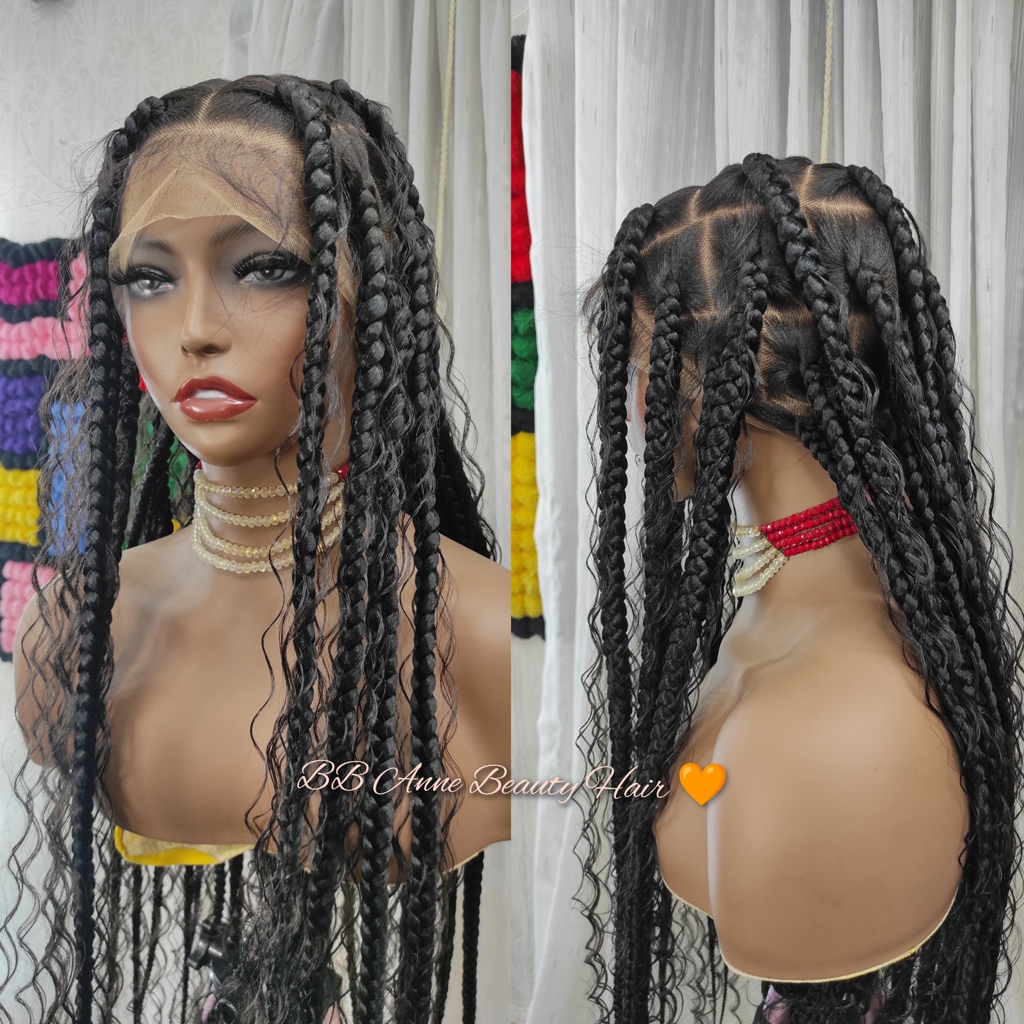 BOHO JUMBO KNOTLESS | Synthetic Full Lace | Fibre
