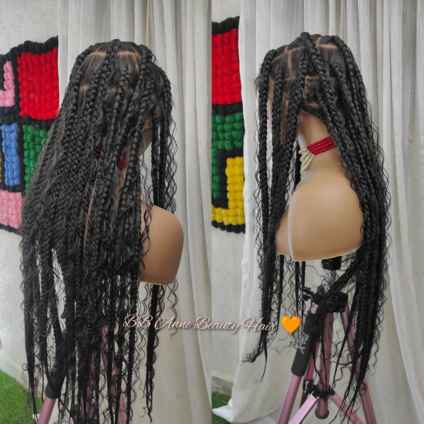 BOHO JUMBO KNOTLESS | Synthetic Full Lace | Fibre