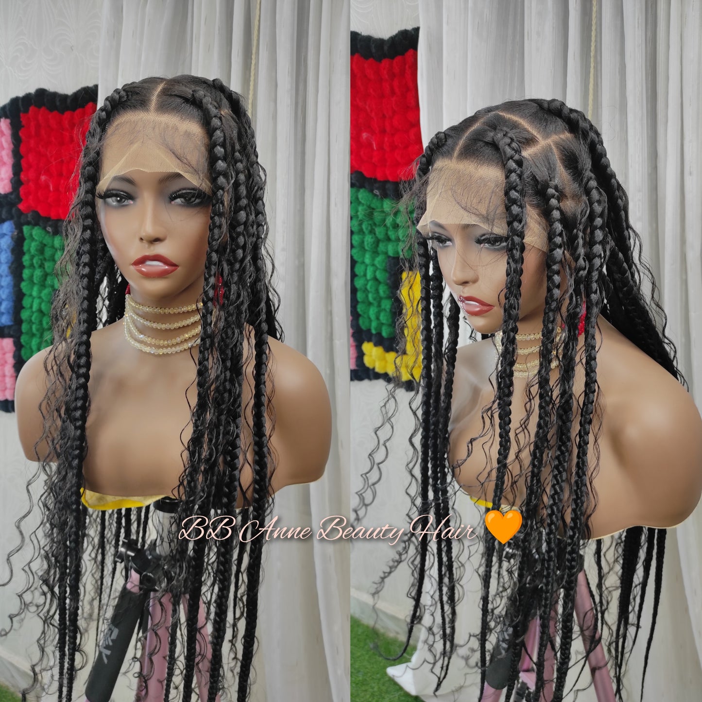 BOHO JUMBO KNOTLESS | Synthetic Full Lace | Fibre