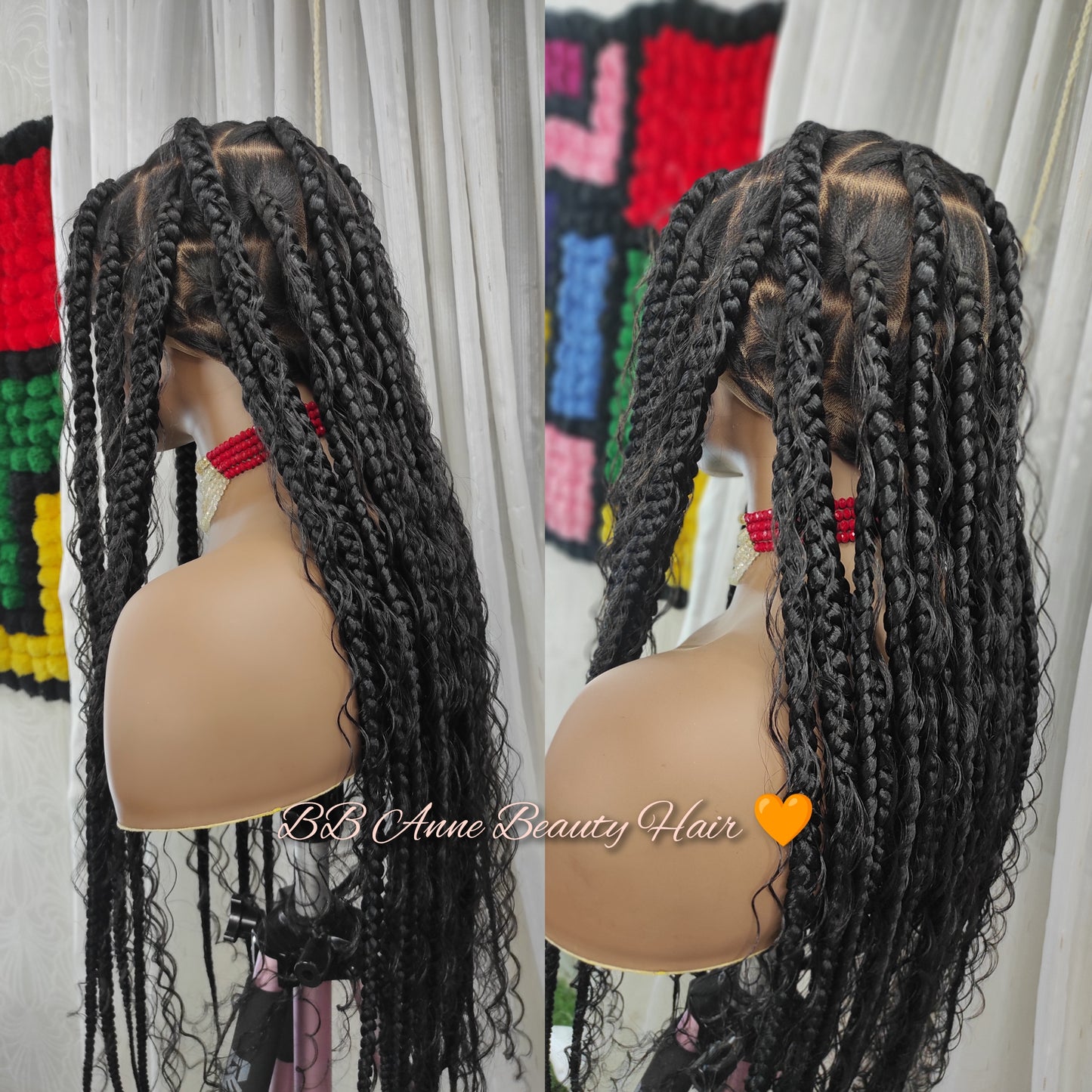BOHO JUMBO KNOTLESS | Synthetic Full Lace | Fibre