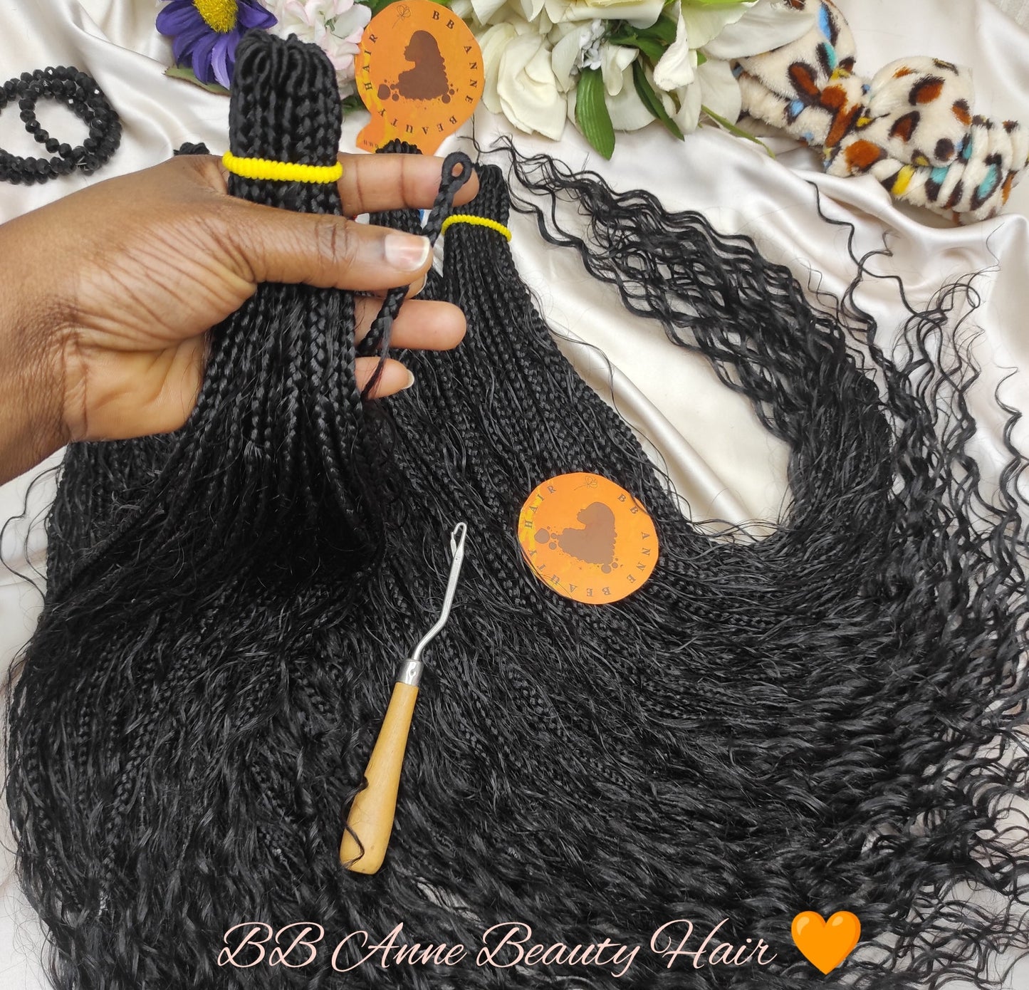 BOHO-GODDESS Braids 2X || Human Hair Curls || Crochet Braids
