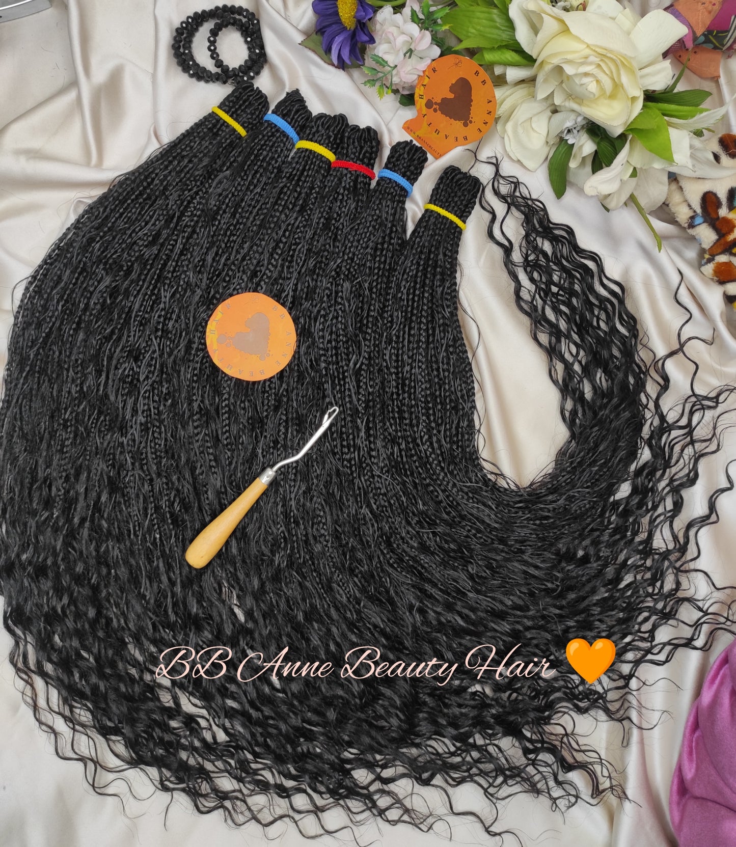 BOHO-GODDESS Braids 2X || Human Hair Curls || Crochet Braids