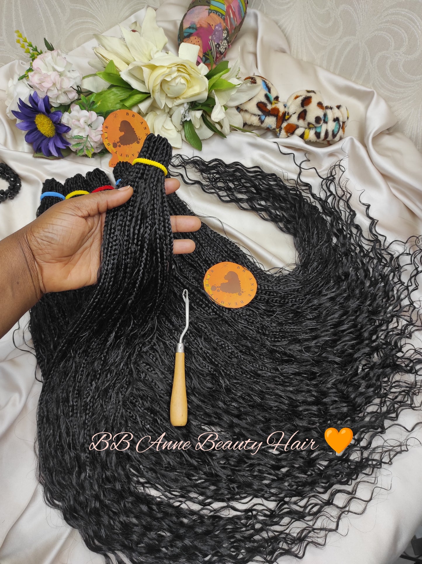 BOHO-GODDESS Braids 2X || Human Hair Curls || Crochet Braids