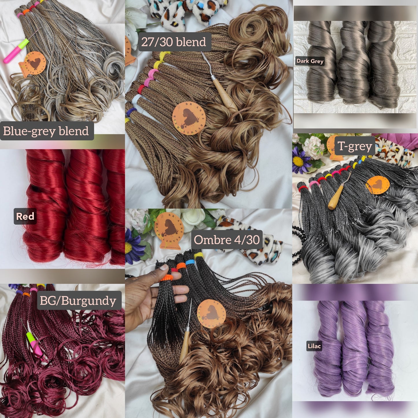 SILKY CURLY Crochet || Crochet Braids | French Curl