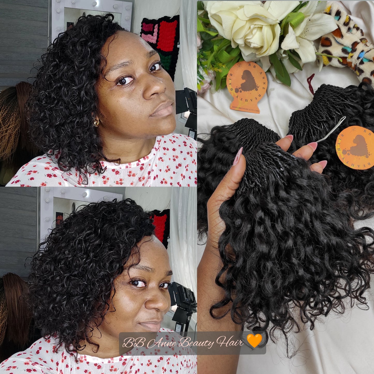 BERYL 100% Human Hair Crochet Braids || DEEP WAVE Curl