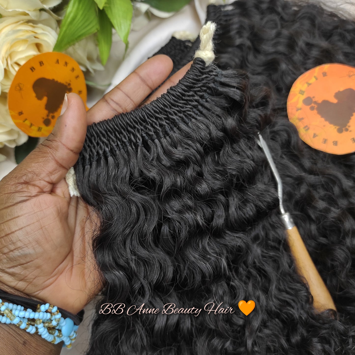 AMARA 100% Human Hair Crochet Braids || BURMESE Curl