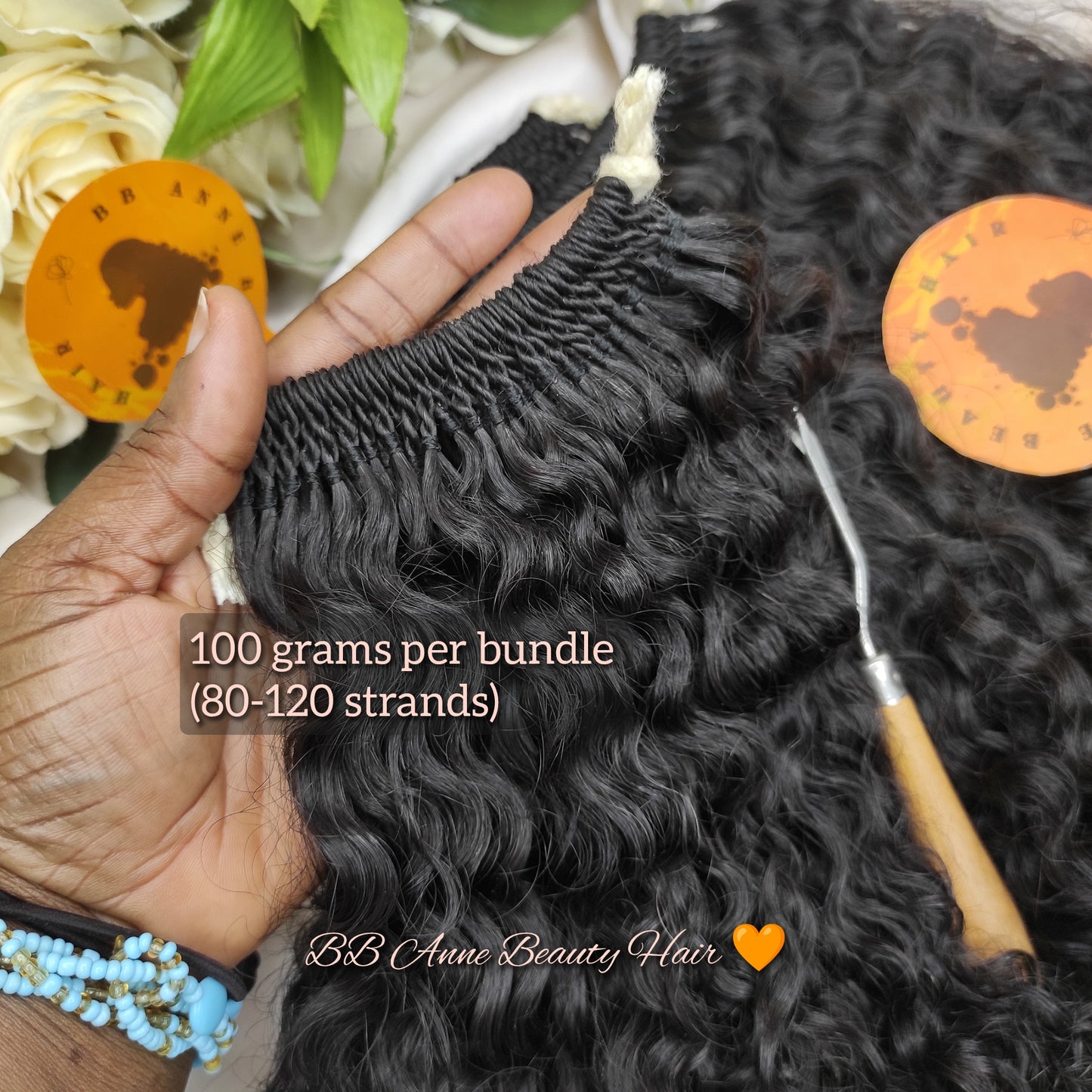 AMARA 100% Human Hair Crochet Braids || BURMESE Curl