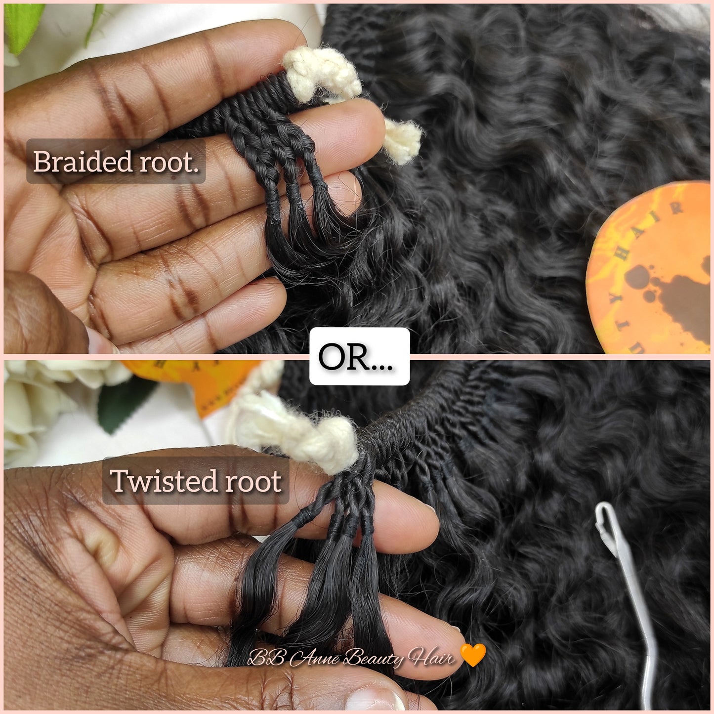 AMARA 100% Human Hair Crochet Braids || BURMESE Curl