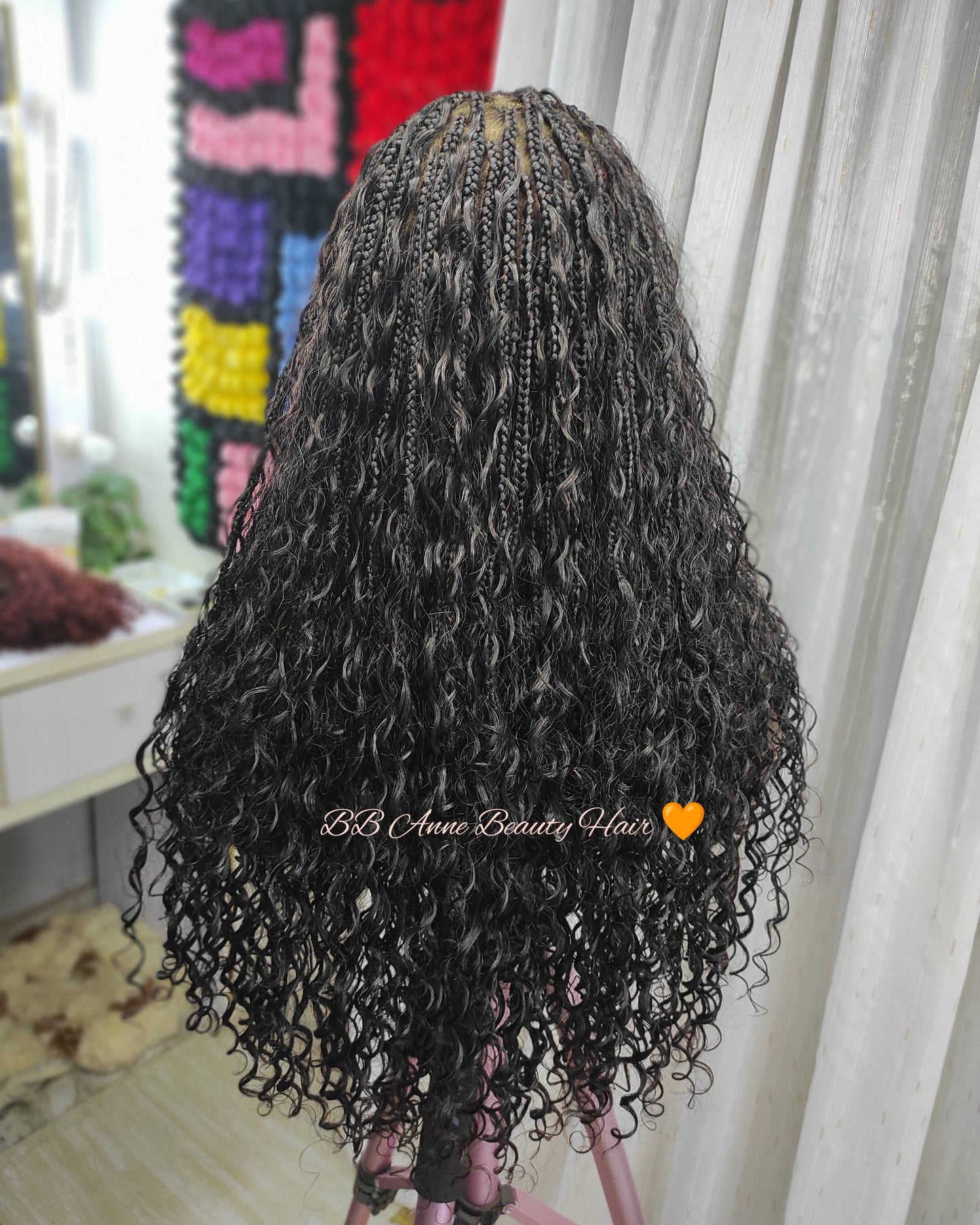 BORA BORA ULTRA FULL BOHO GODDESS | CHEVEUX NATURELS BOUCLÉ | Perruque Full Lace
