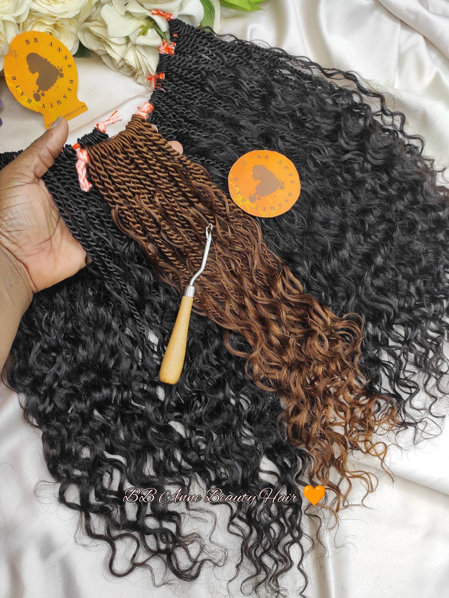 Twists BOHO-GODDESS - (Twistages des îles) || Boucles en cheveux naturels || Tresses au crochet