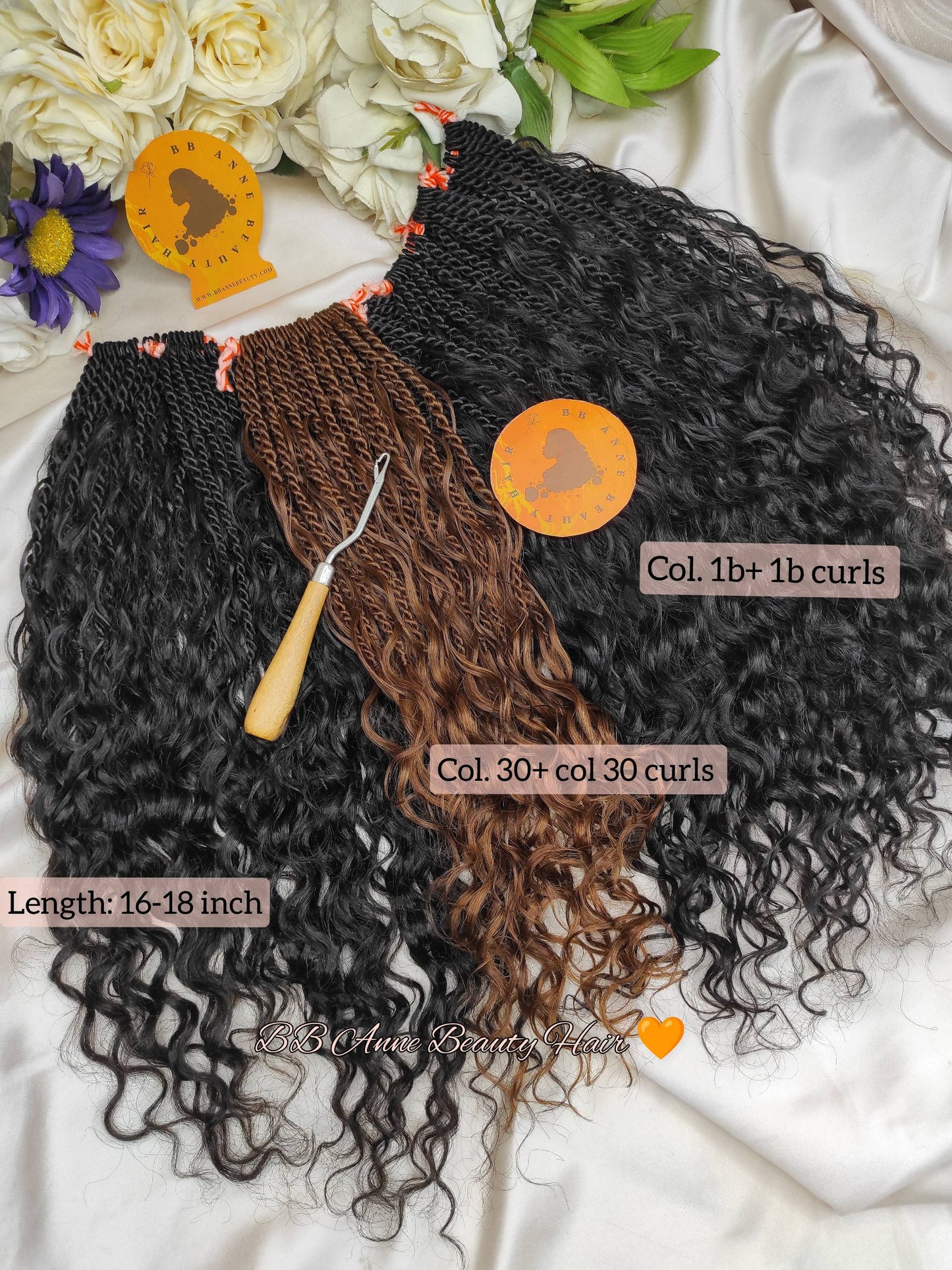 Twists BOHO-GODDESS - (Twistages des îles) || Boucles en cheveux naturels || Tresses au crochet