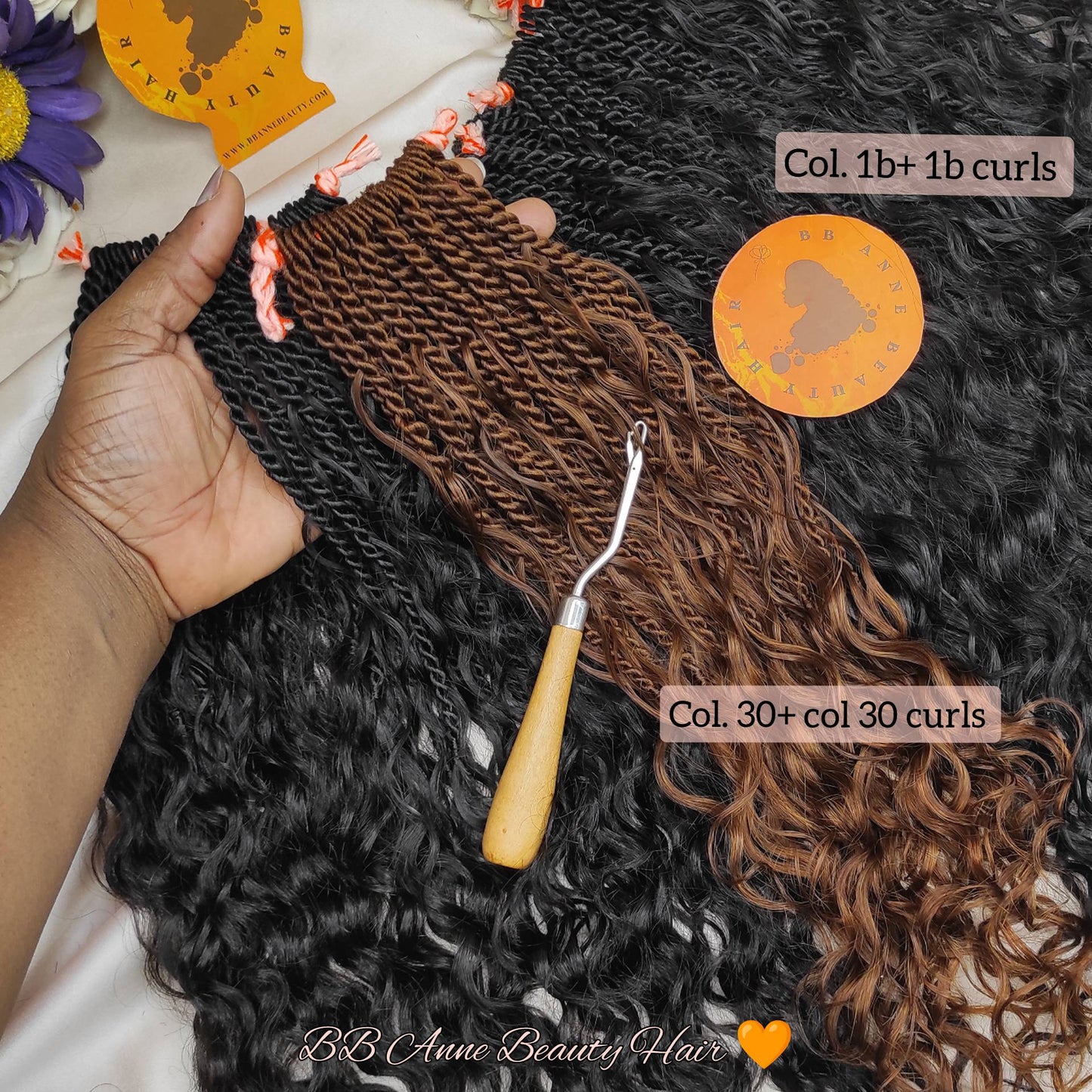 Twists BOHO-GODDESS - (Twistages des îles) || Boucles en cheveux naturels || Tresses au crochet