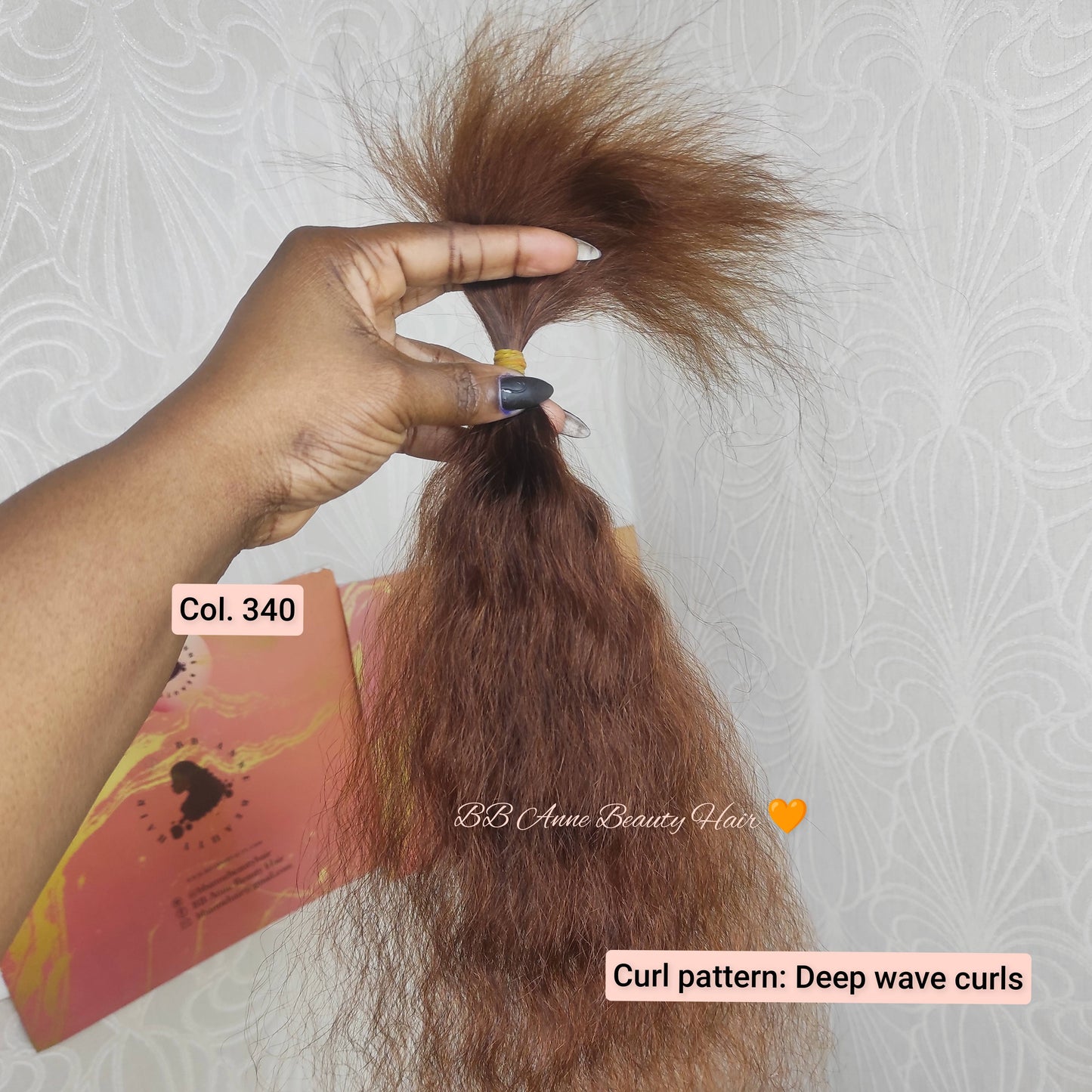 Tresses au crochet AMARA 100 % cheveux humains || Boucles ondulées profondes