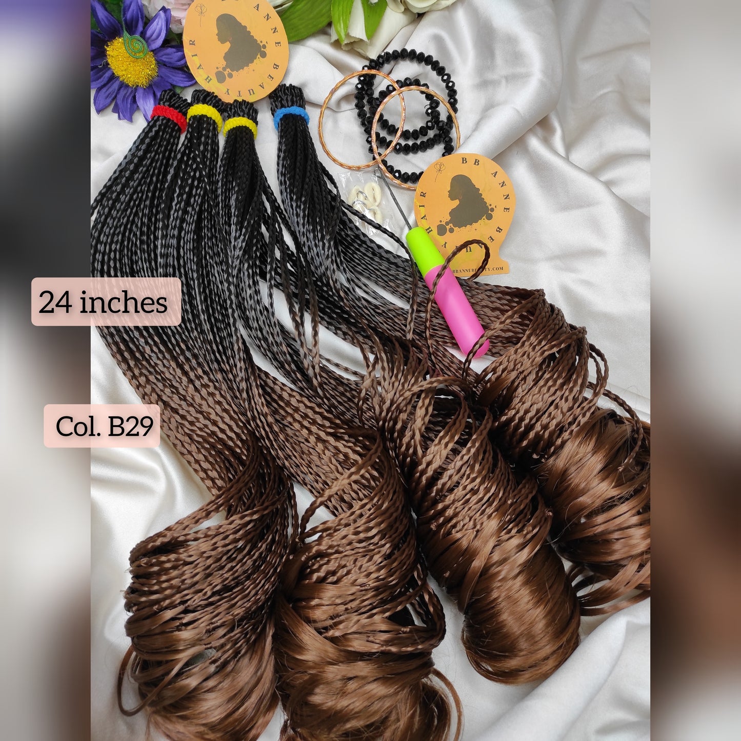 Tranças estilo BOHO FRENCH CURL || Tranças de Crochê