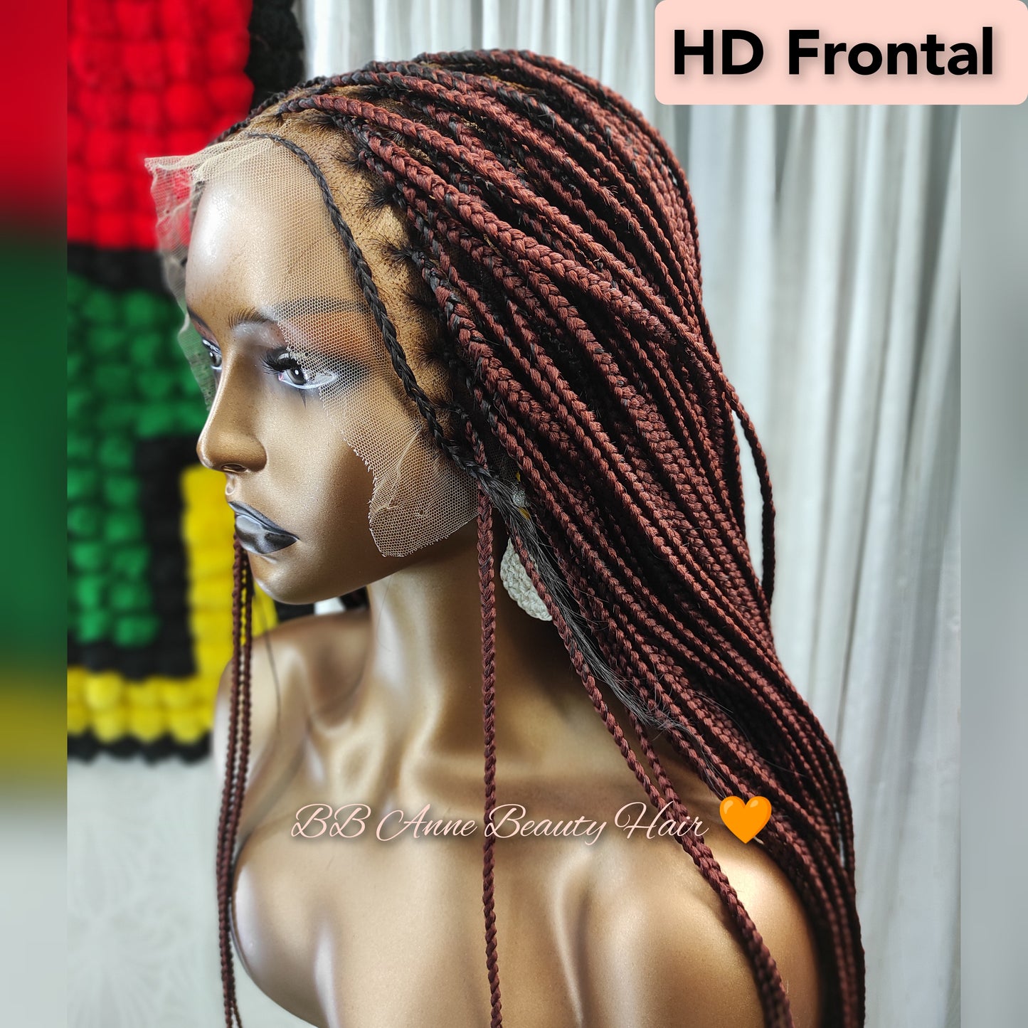 18" EXTRA SMALL KNOTLESS | HD Lace Frontal | Ready-to-ship