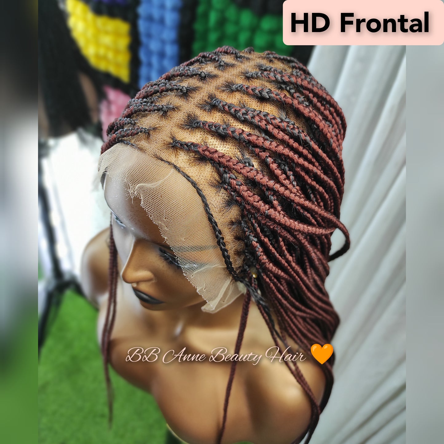 18" EXTRA SMALL KNOTLESS | HD Lace Frontal | Ready-to-ship
