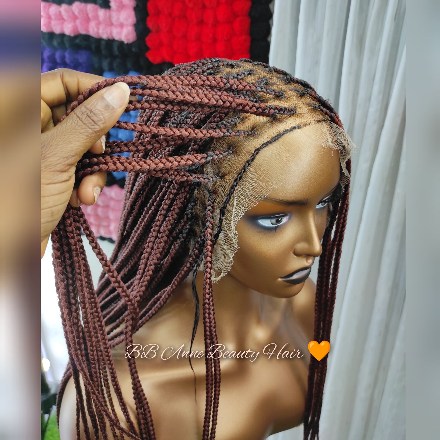 18" EXTRA SMALL KNOTLESS | HD Lace Frontal | Ready-to-ship