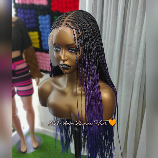 CASSIE | OMBRE Knotless | LACE FRONT