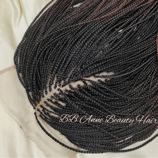 MICRO BOX BRAIDS CLOSURE TOPPER | Box Braids