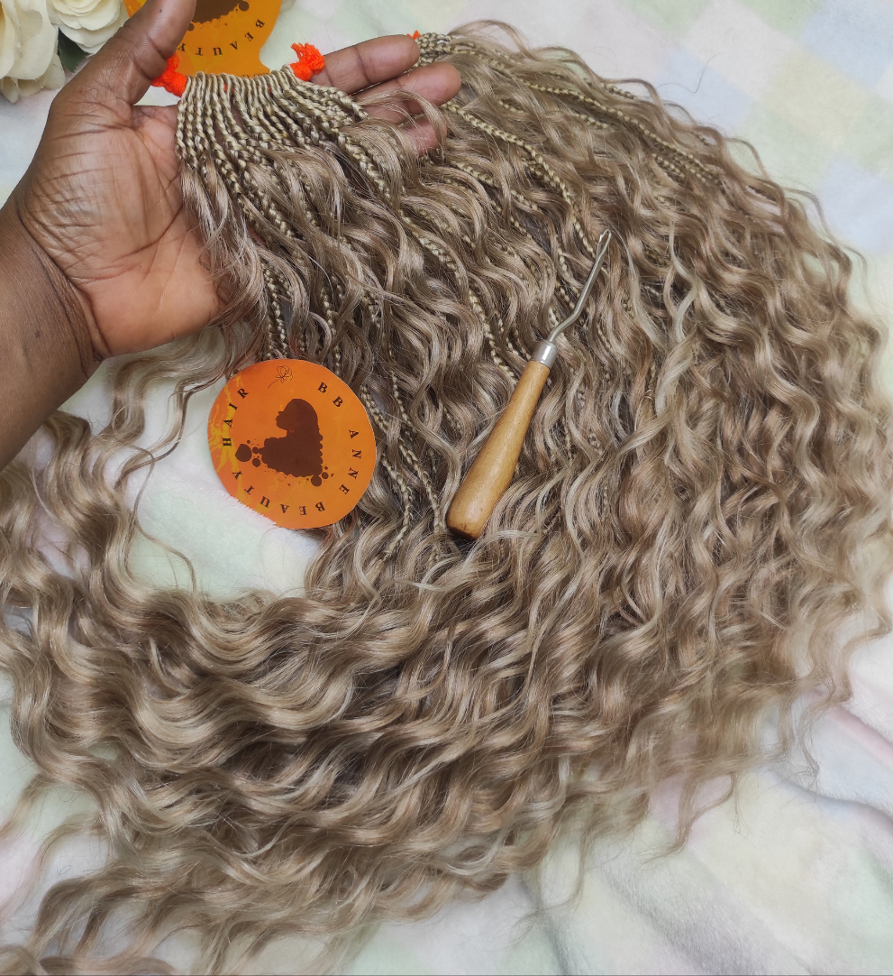 GYPSY BOHEMIAN BOHO || SYNTHETIC Curls || Crochet Braids