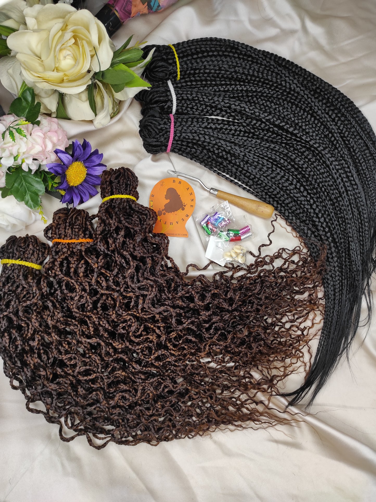 BOX BRAIDS CROCHET HAIR