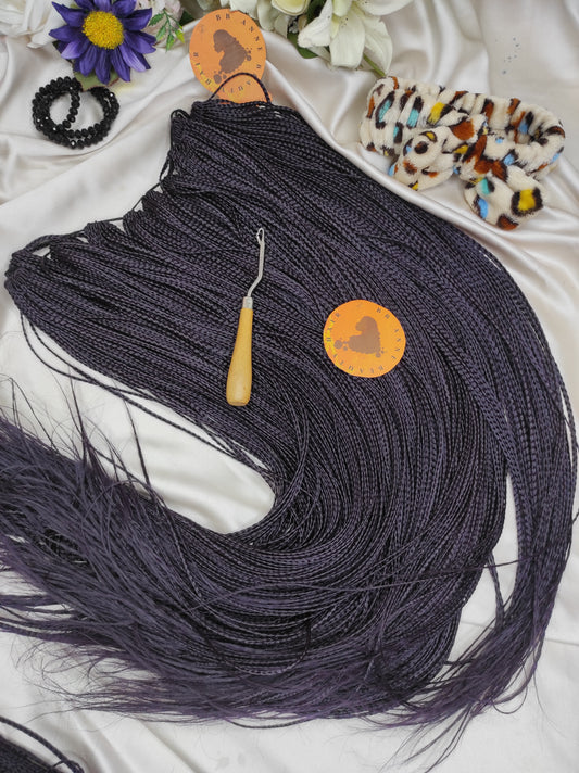 MICROTRANCADAS OMBRE || Tranças de Crochê