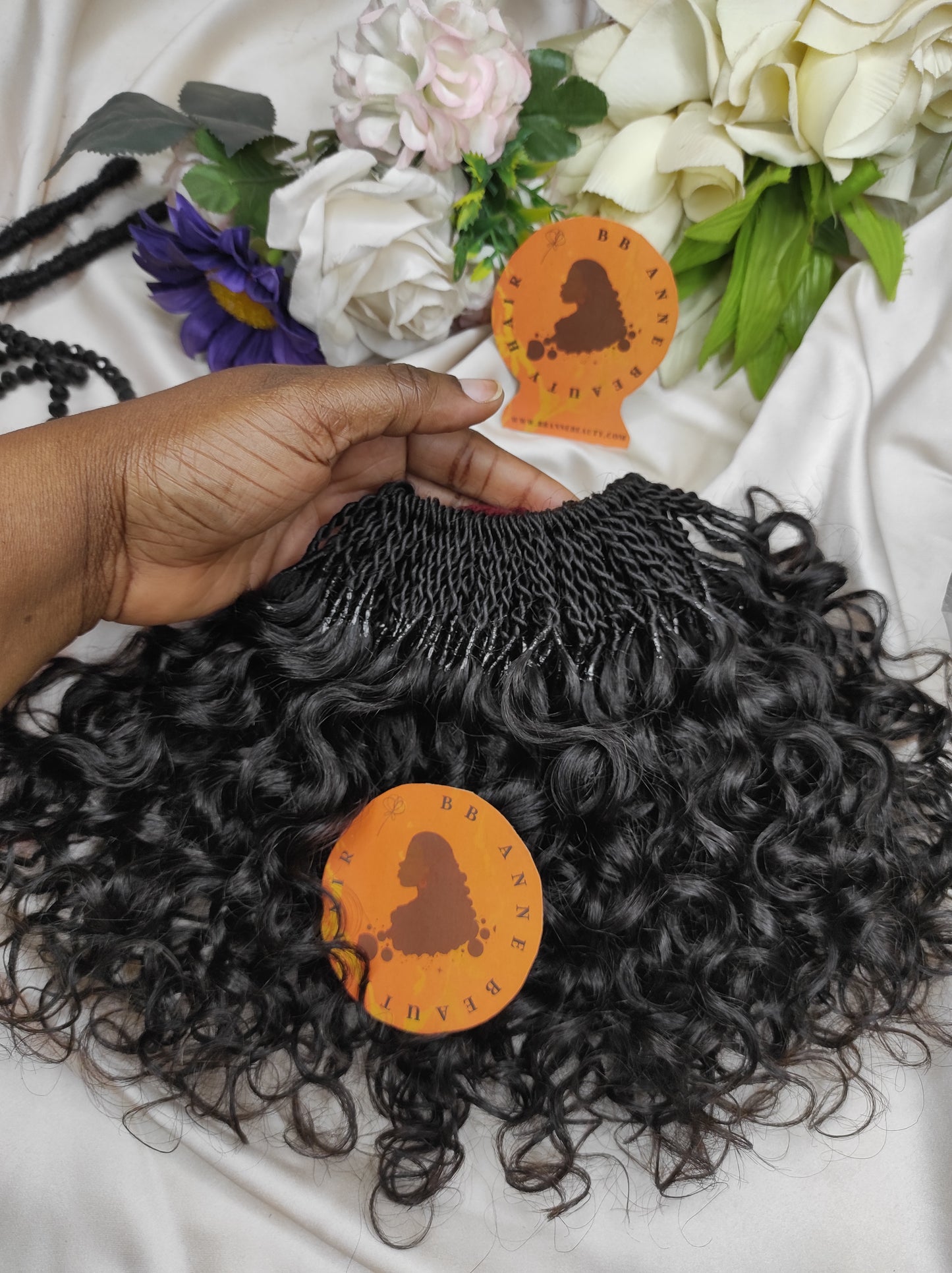 AMARA 100% Human Hair Crochet Braids || PIXIE Curl