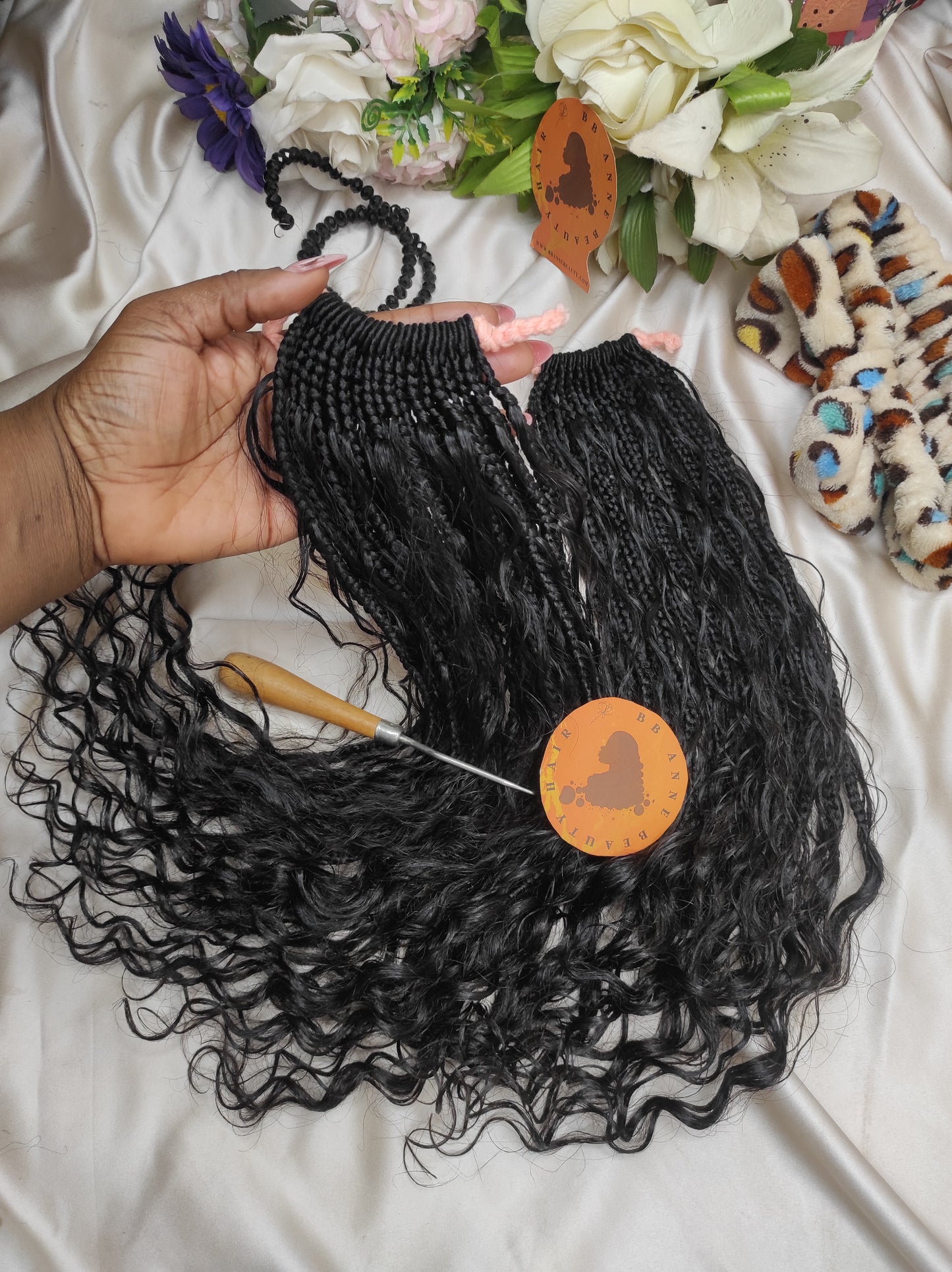 BOHO-GODDESS Braids 2X || Human Hair Curls || Crochet Braids