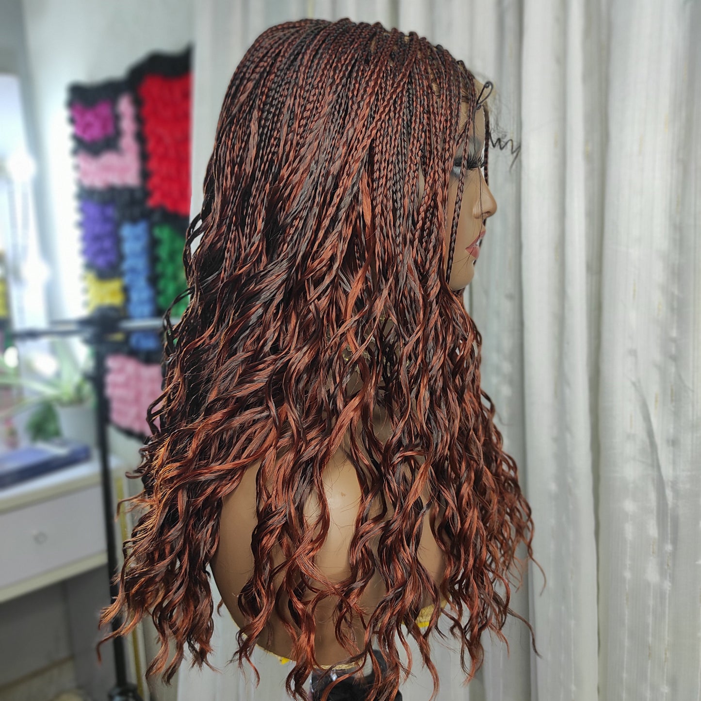 DAHLIA | DEEP WAVE - Sintético | Peruca com fechamento