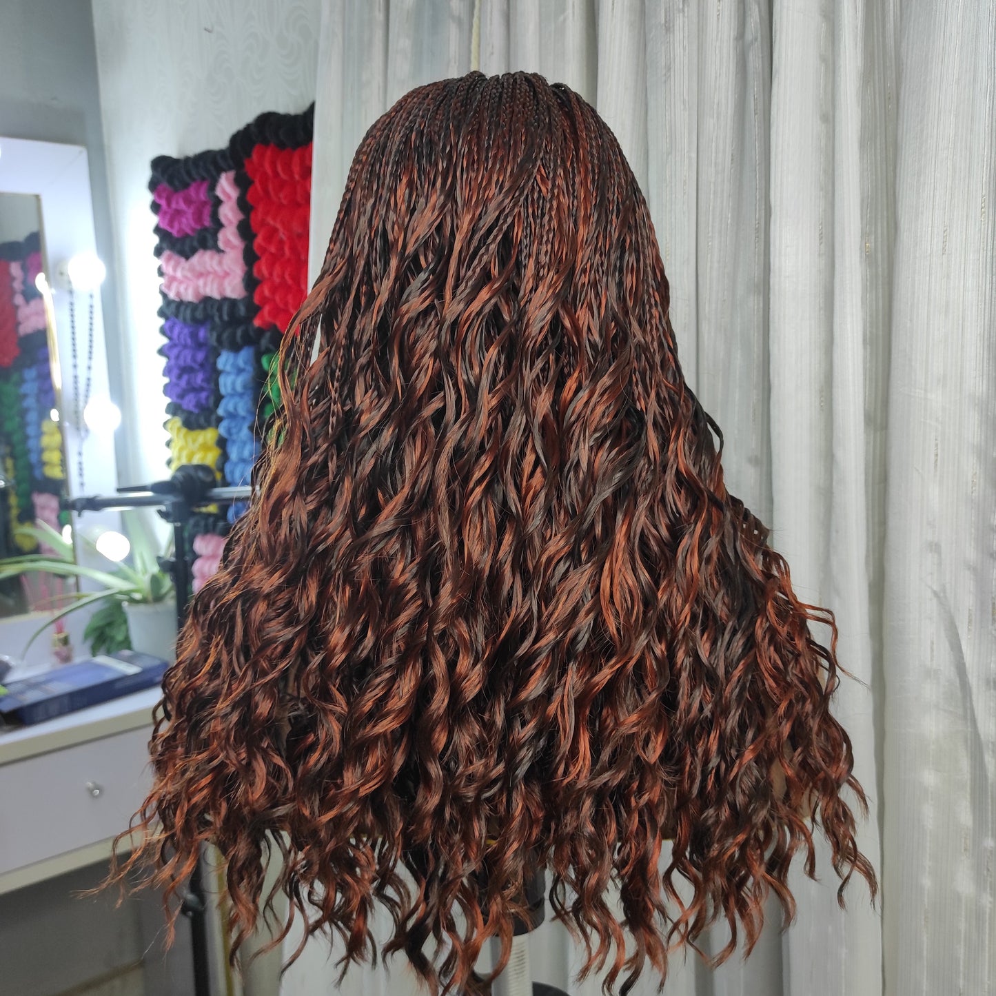 DAHLIA | DEEP WAVE - Sintético | Peruca com fechamento