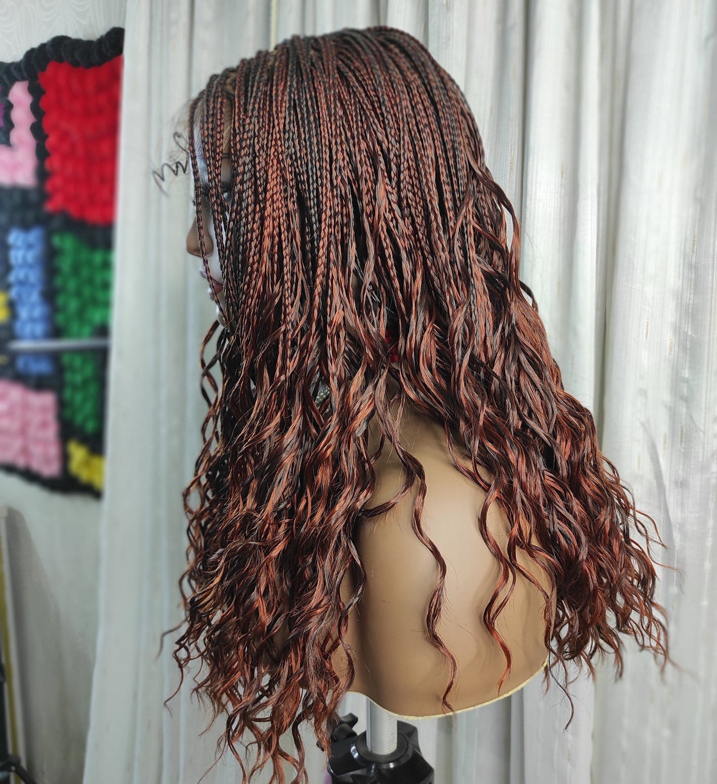 DAHLIA | DEEP WAVE - Sintético | Peruca com fechamento