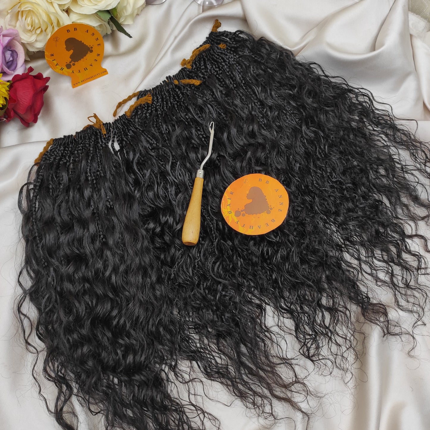 Torsades BOHO-GODDESS extra-volumes || Torsades islandaises || Boucles en cheveux naturels || Tresses au crochet
