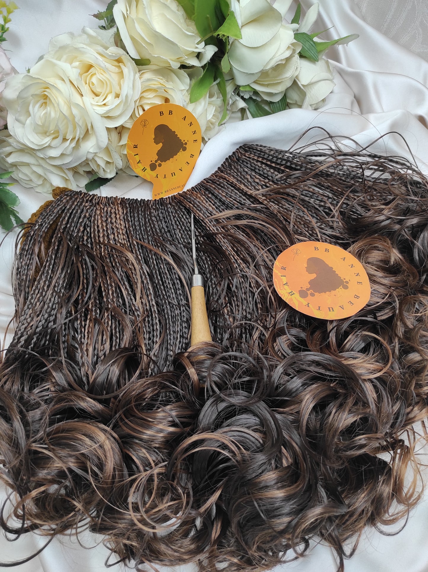 Tranças estilo BOHO FRENCH CURL || Tranças de Crochê
