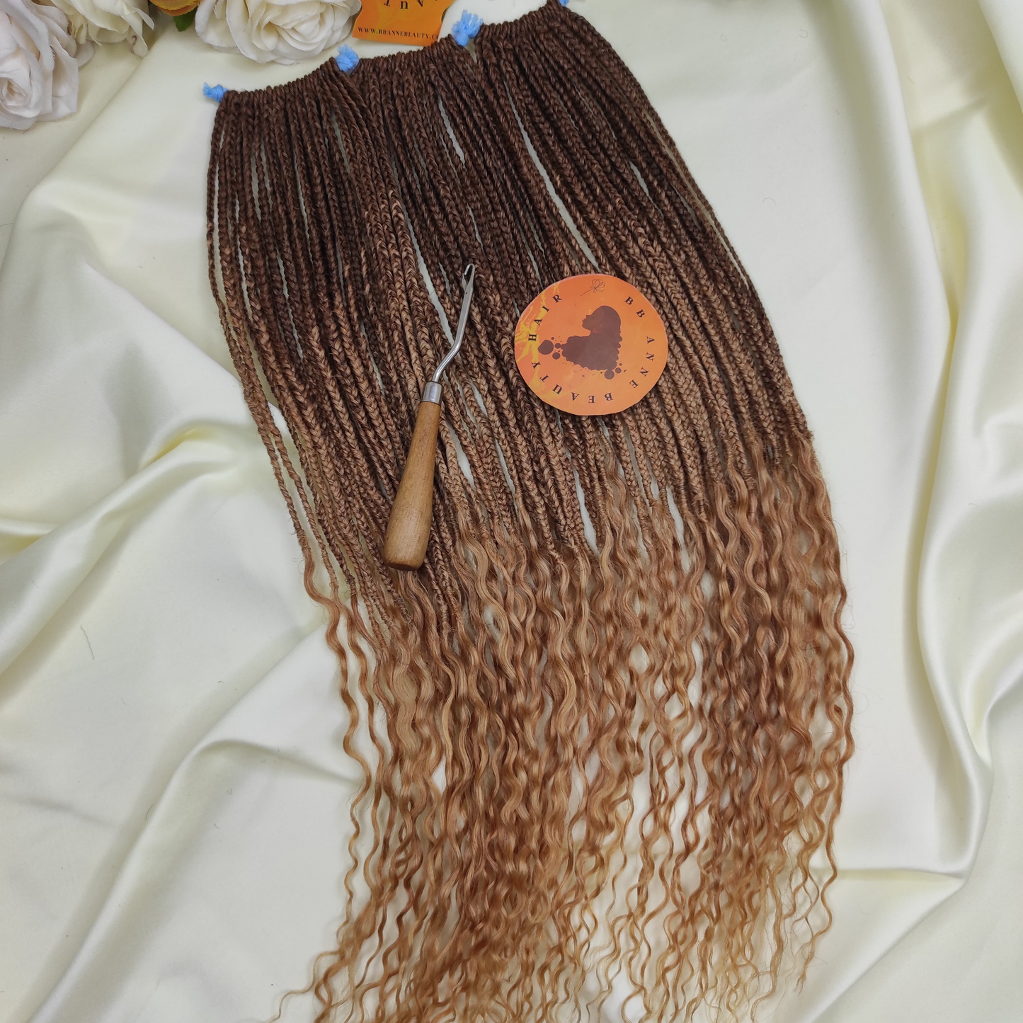 CURLY KINKY 4C MICROBRAIDS || 100% Human hair Crochet