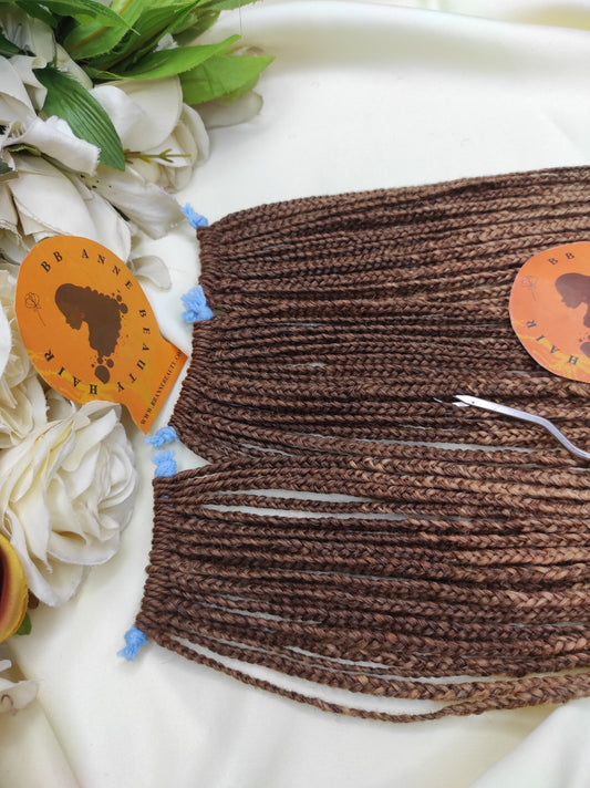 CURLY KINKY 4C MICROBRAIDS || 100% Human hair Crochet