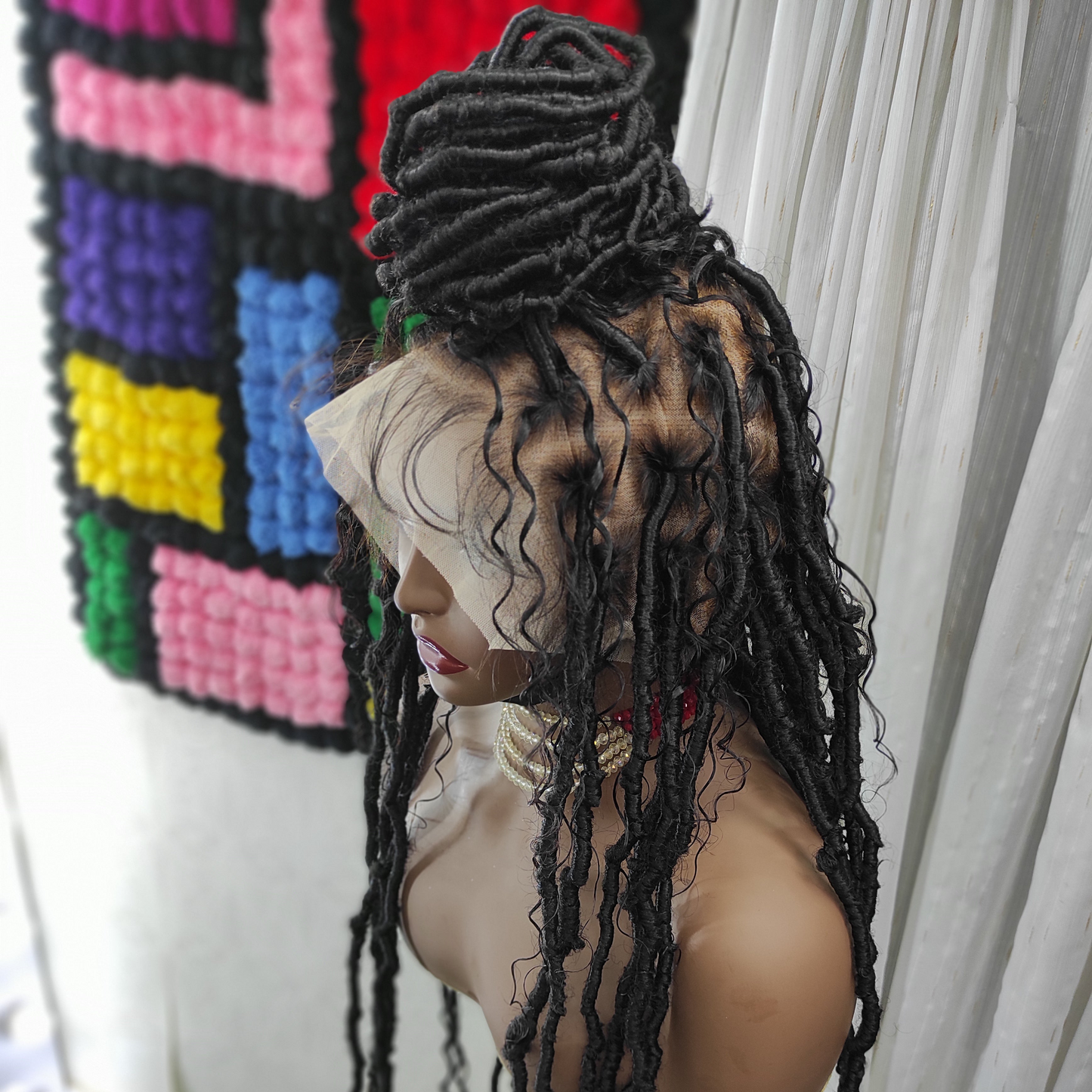AMIRA GODDESS LOCS | 100% Human Hair Curls | Full Lace Wig