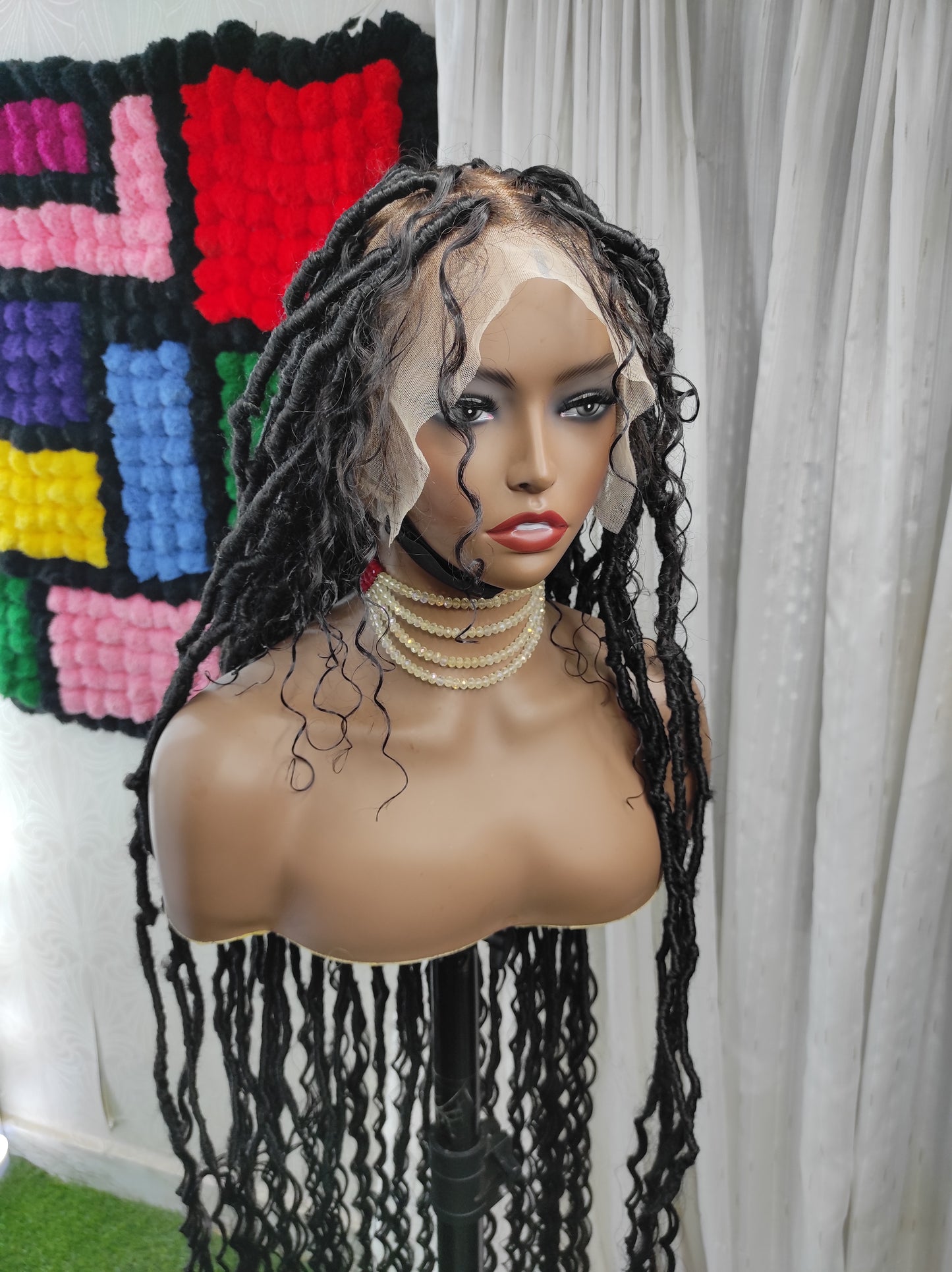 Perruques en dentelle intégrale AMIRA LOCS
