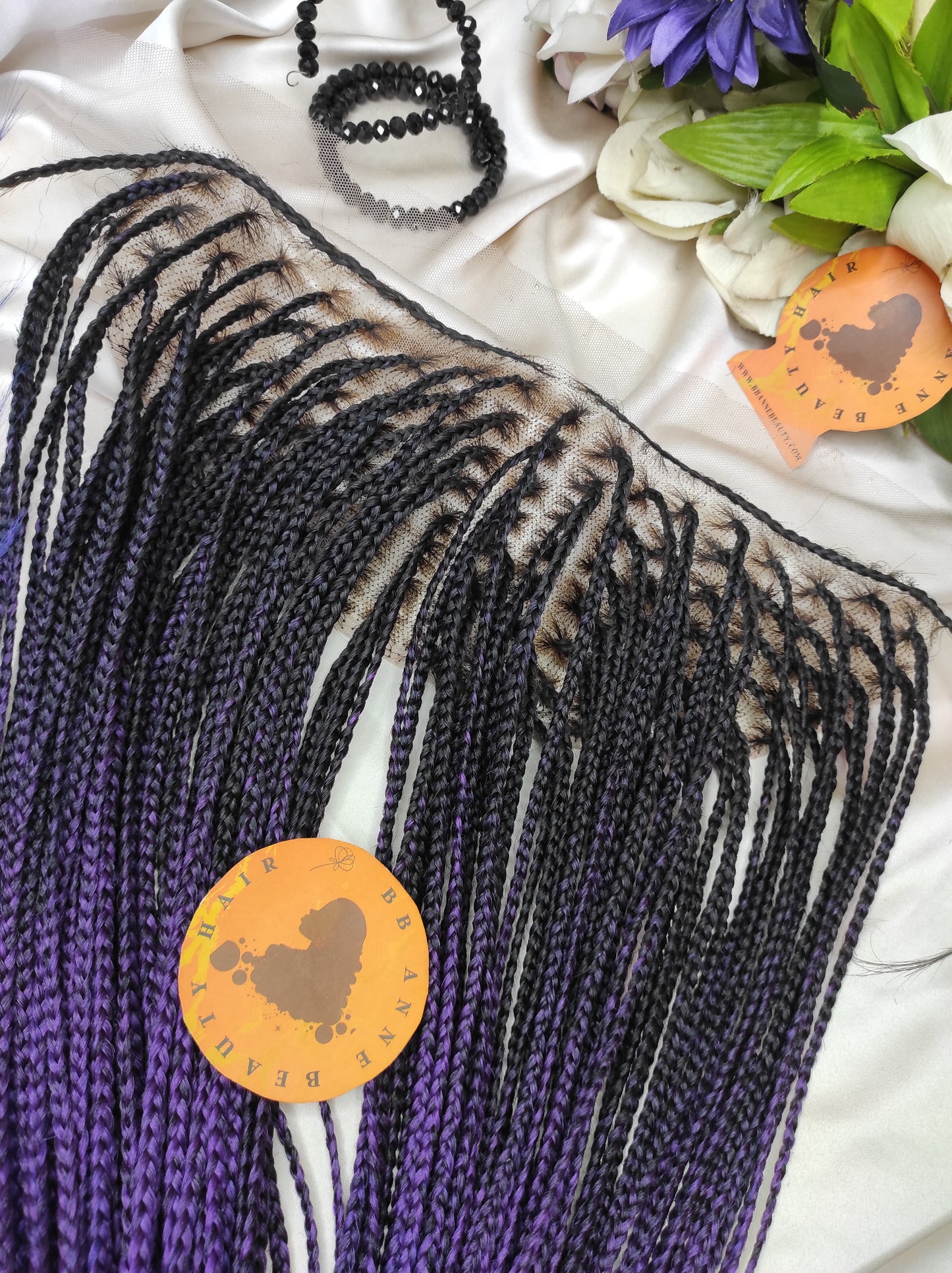 TRANÇADO FRONTAL | Ombré | 30 polegadas