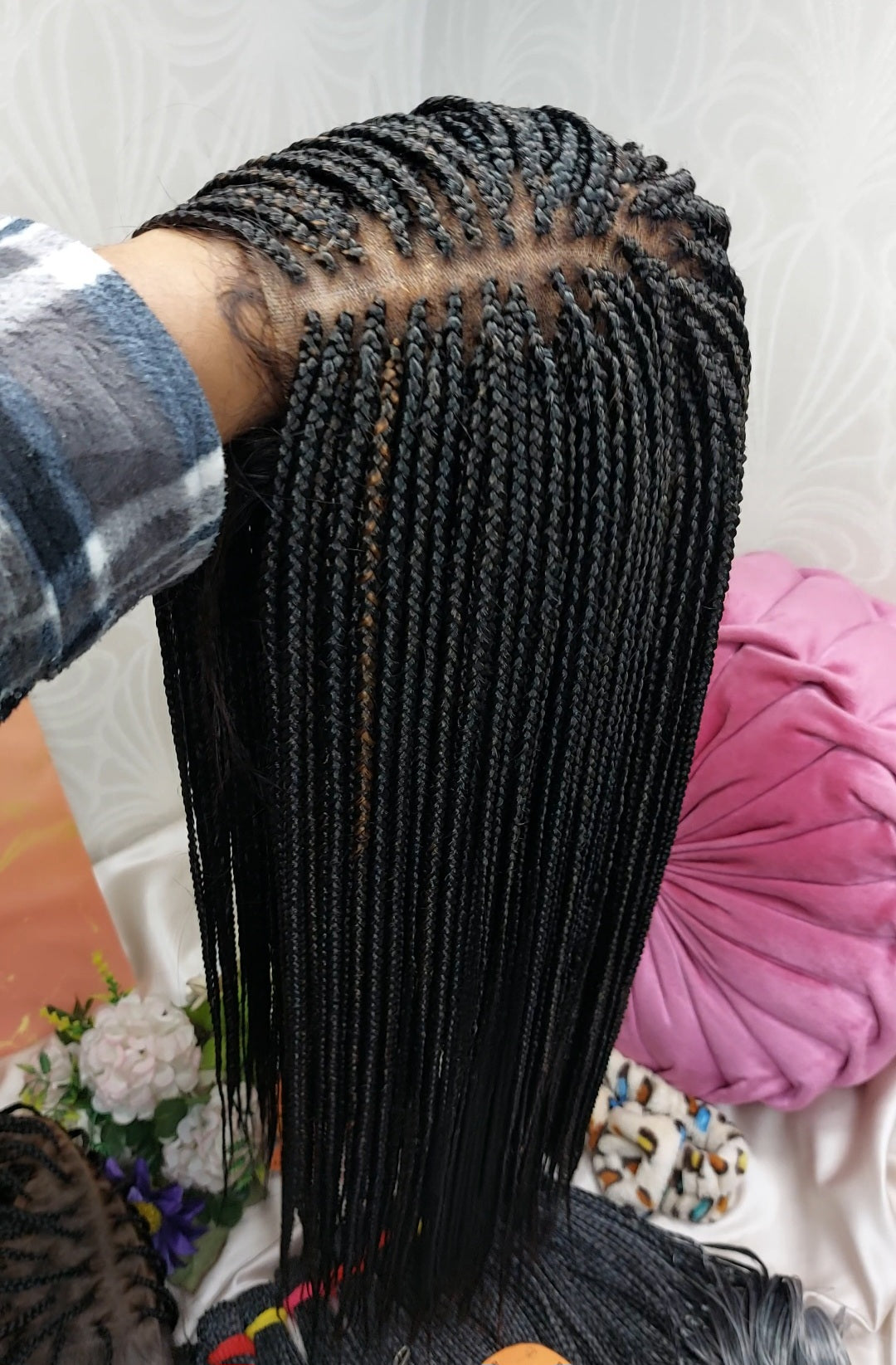 18" MICROBRAIDS | Closure| Ready-to-Ship