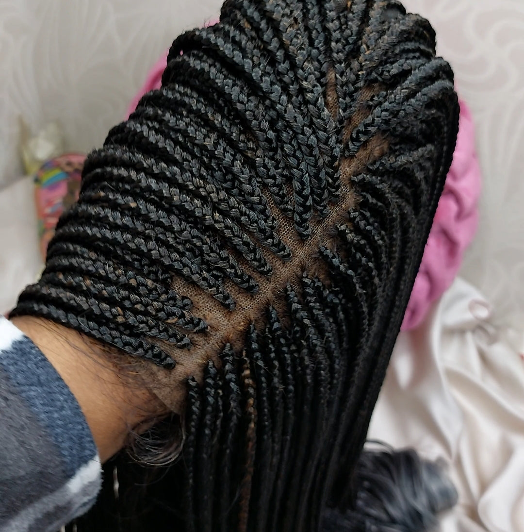 18" MICROBRAIDS | Closure| Ready-to-Ship