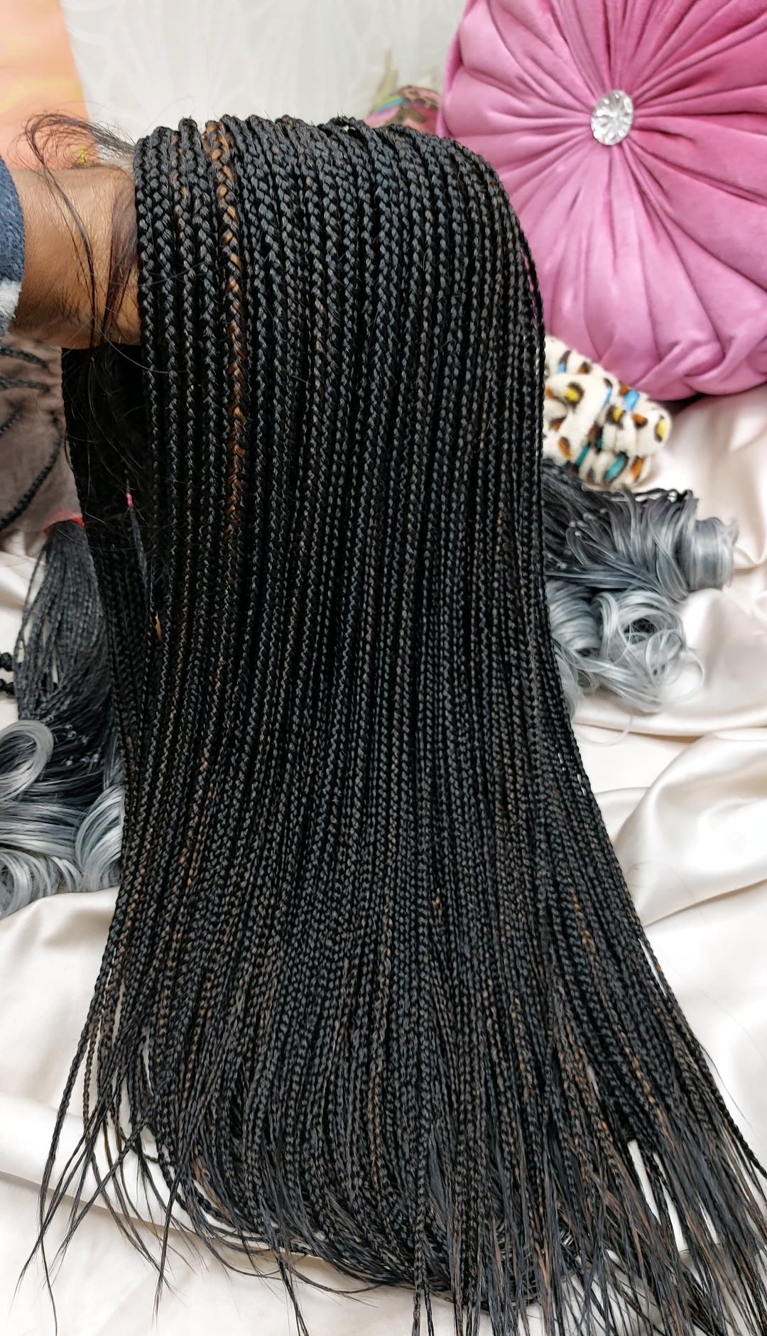 18" MICROBRAIDS | Closure| Ready-to-Ship