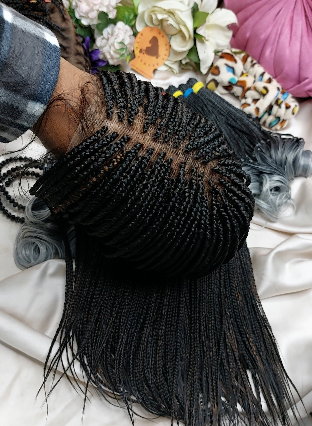 18" MICROBRAIDS | Closure| Ready-to-Ship