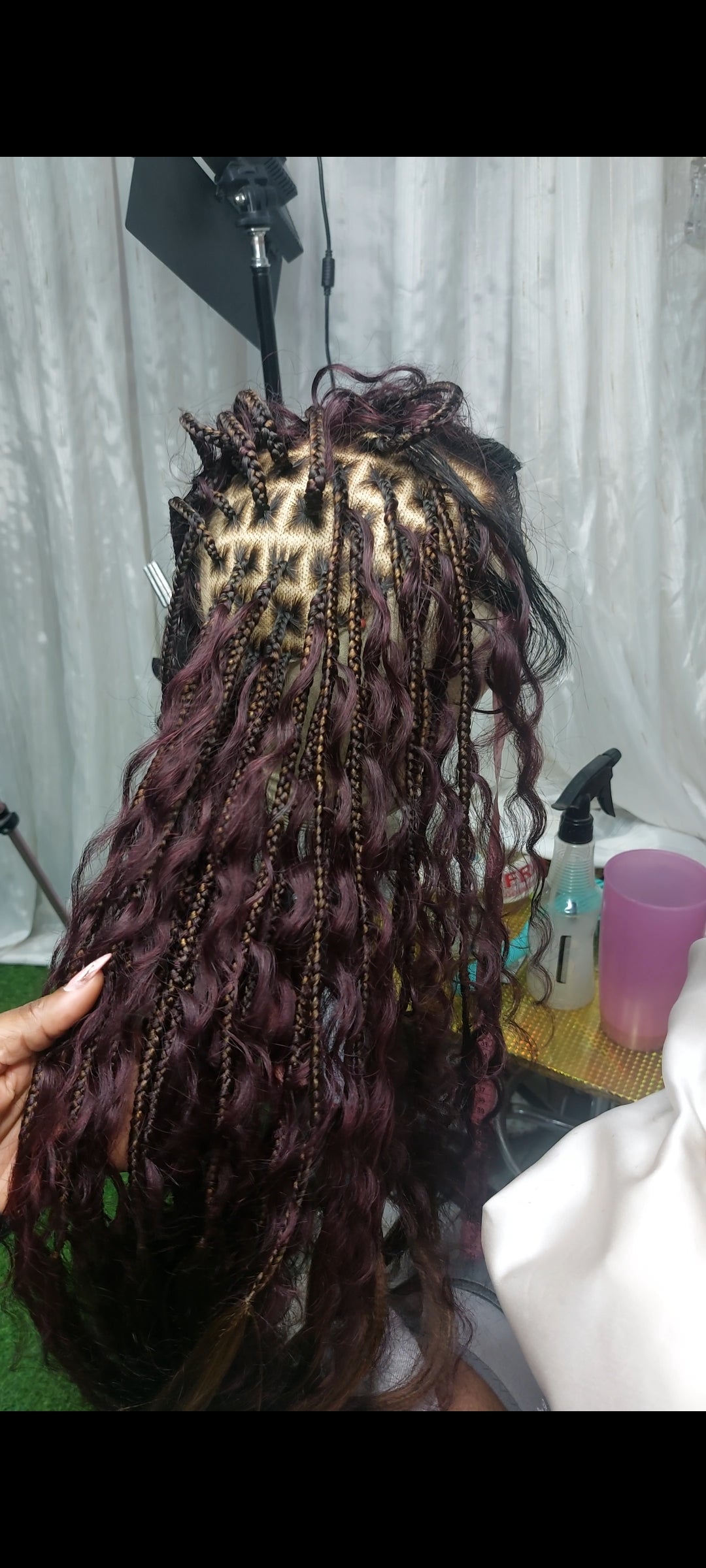 BOHO CACHEADO | CACHOS DE CABELO HUMANO | Peruca de Fechamento