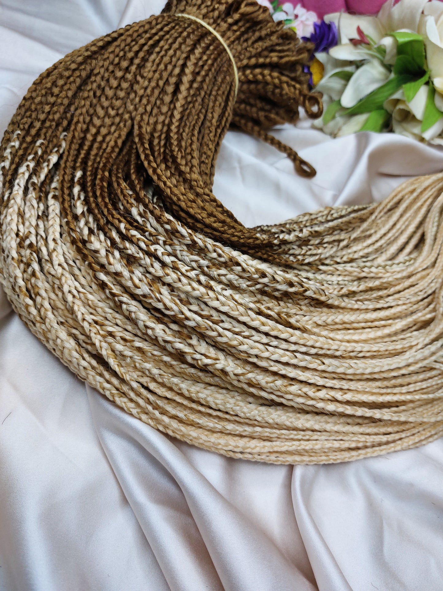 ANNABELLE Maxi Straight || Two-tone (Ombre) braids || Crochet Braids