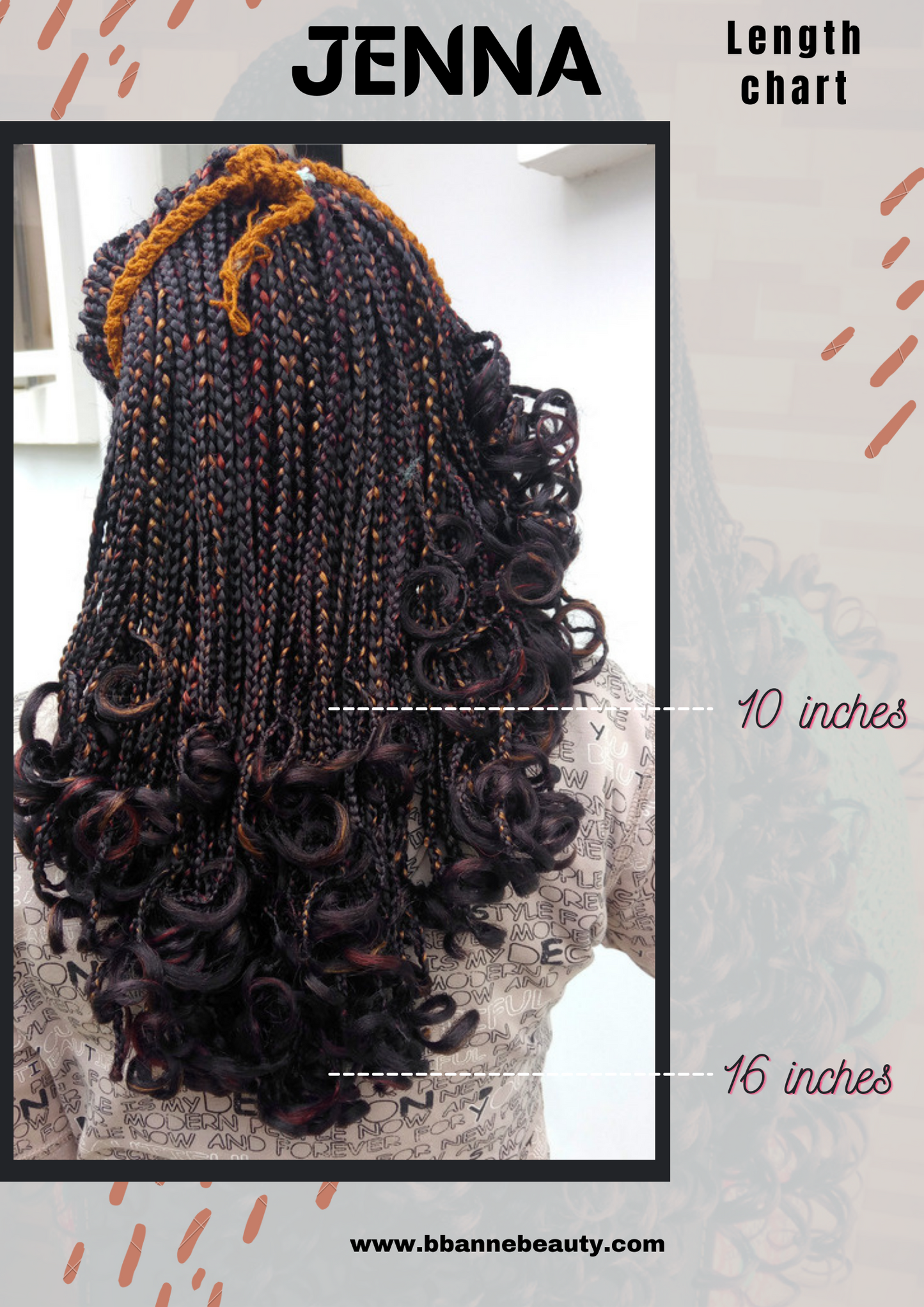 JENNA || Tresses au crochet