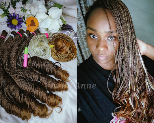 CURLY YAKI BRAIDS || Crochet Braids